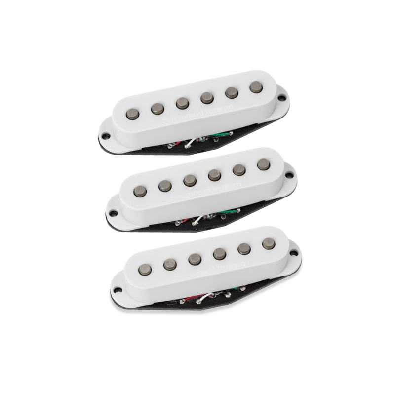 Seymour Duncan 11203-47-W Hot Chicken Strat Pickup Set (White Cover)