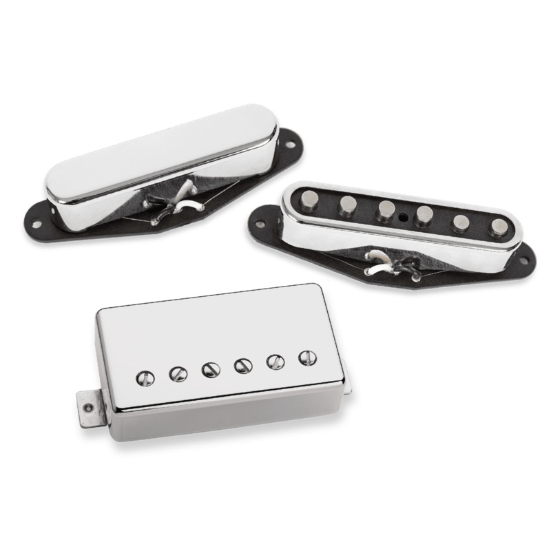 Seymour Duncan 11208-43-CHRC Lari Basilio Signature Pickup Set (Chrome)