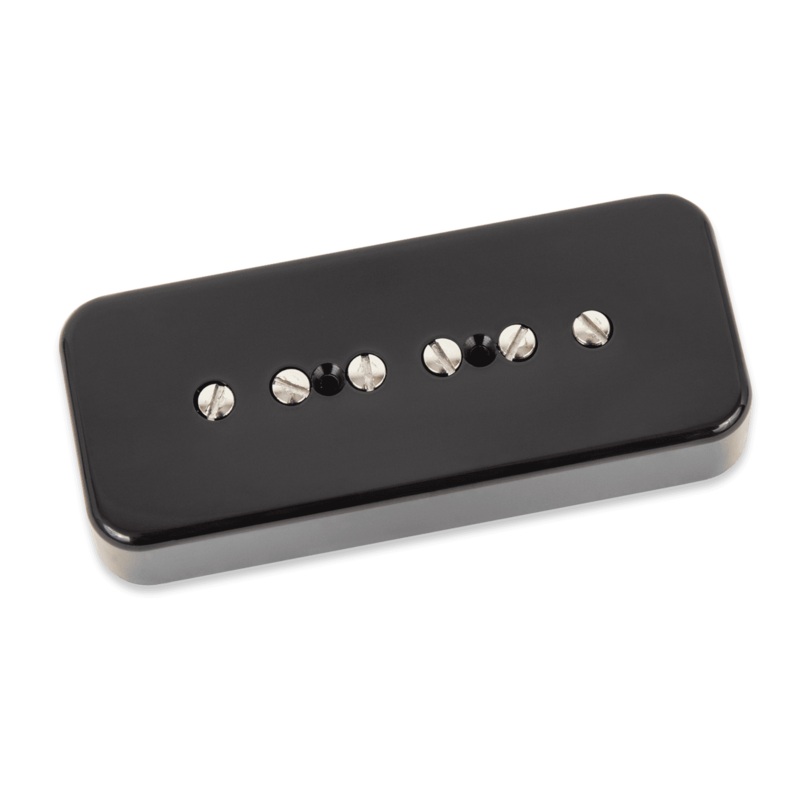 Seymour Duncan 11302-65-BC-NOL Hot P90 Silencer Noiseless Bridge Soapbar Pickup (Black)