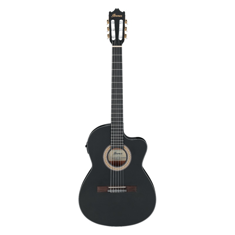 Ibanez GA5MHTCE Acoustic Guitar (Weathered Black Open Pore)