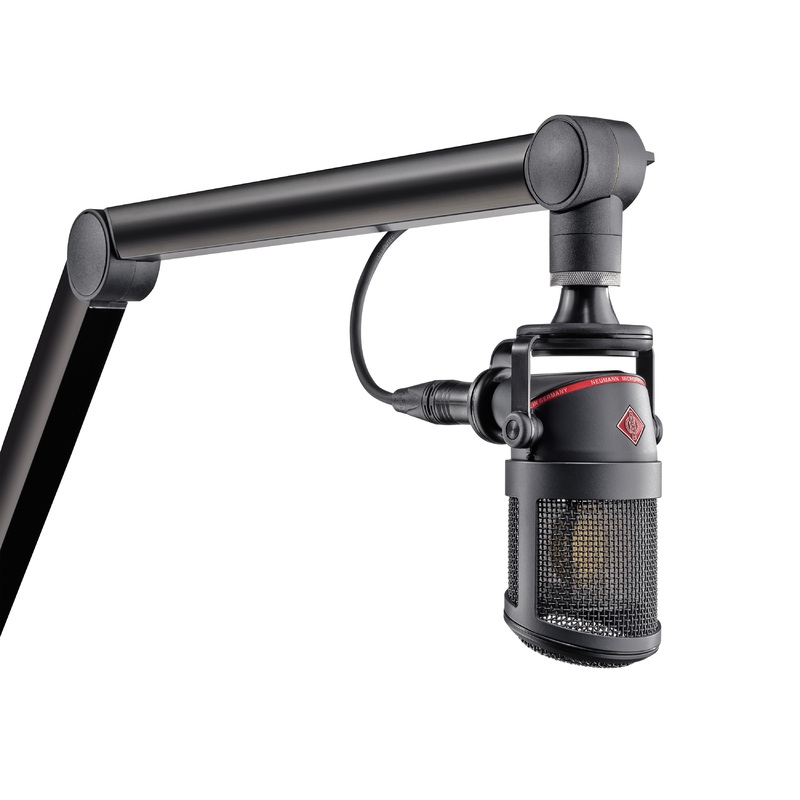 Neumann BCM 104 MT Broadcast Microphone With Cardioid Condenser Capsule (Black Edition)