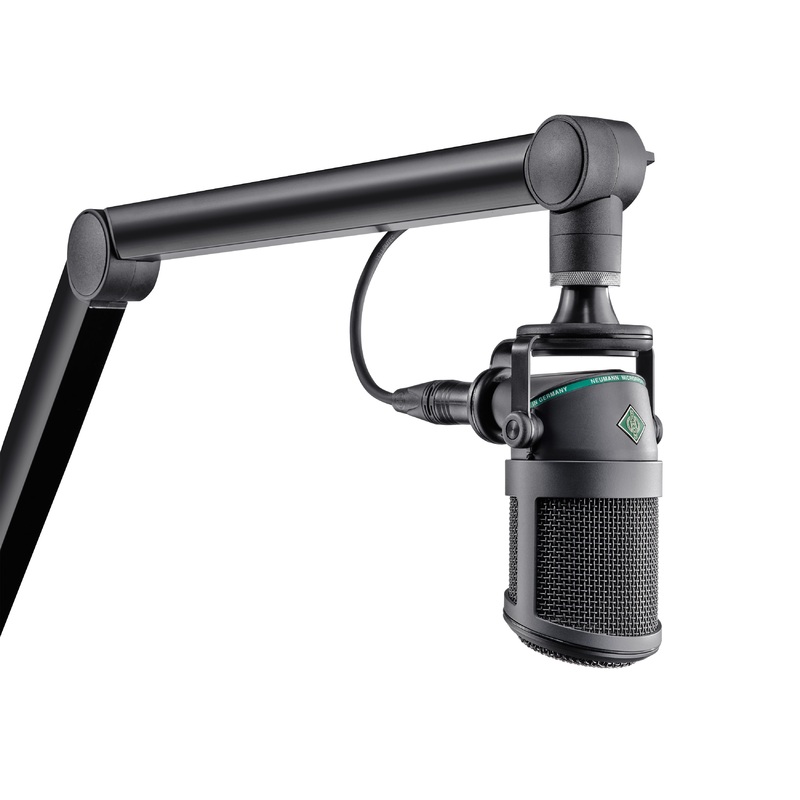 Neumann BCM 705 MT Broadcast Microphone With Hypercardioid Dynamic Capsule (Black Edition)