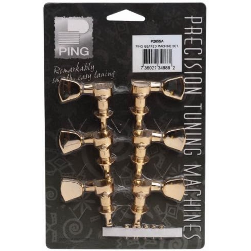 Ping P2655A Geared Individual Tuning Machines (Gold)