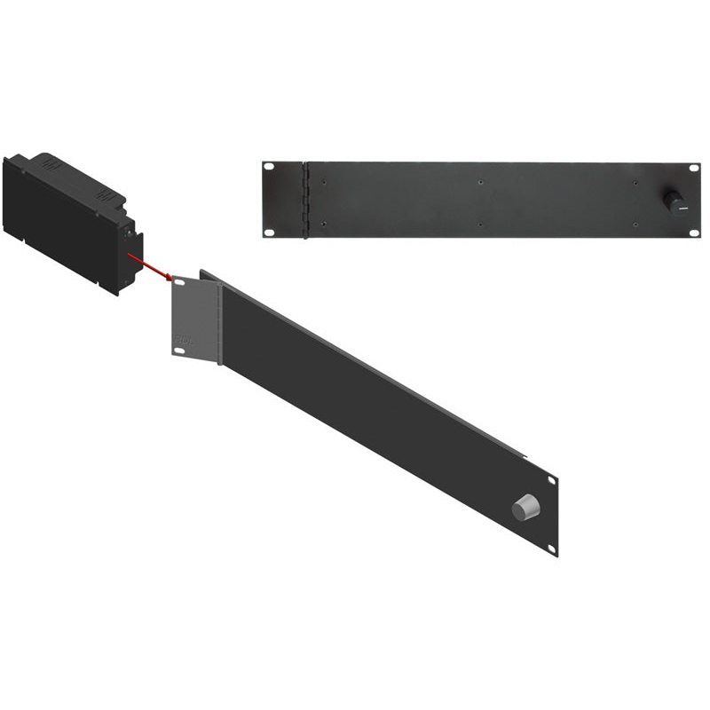 RDL FP-RRAH Rack Adapter for FLAT-PAK Series – 19″ Hinged