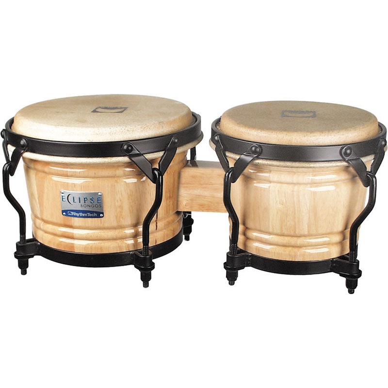 Rhythm Tech RT5600 Eclipse Bongos (Natural) – 7″ & 8.5″