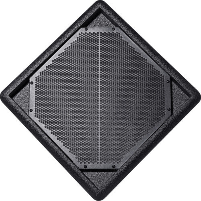 BASSBOSS DIAMON-RPW-PB Passive 2-Way Weatherized Coaxial Loudspeaker – 12″ (Black)
