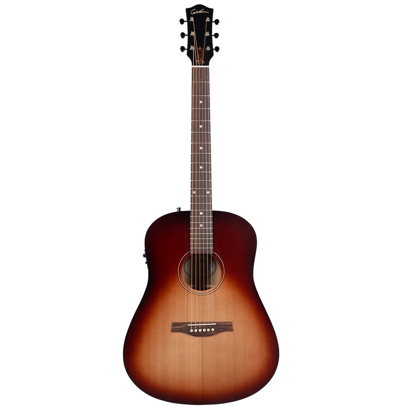 Godin Guitars 053032 Metropolis Limited Edition Acoustic Guitar (Vintage Burst GT EQ)