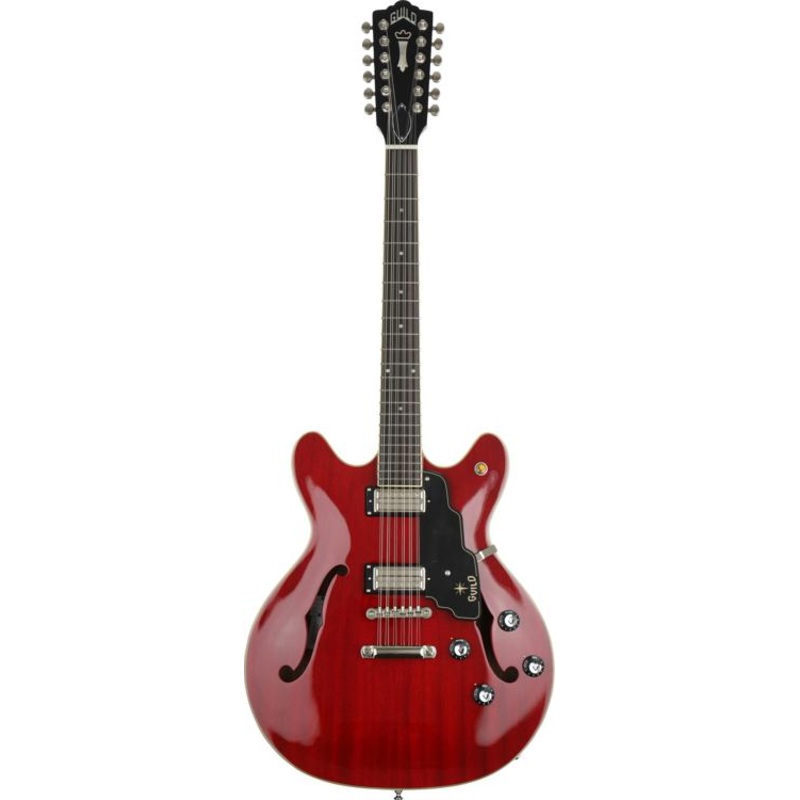 Guild STARFIRE VI Semi Hollow-Body Electric Guitar (Cherry Red)