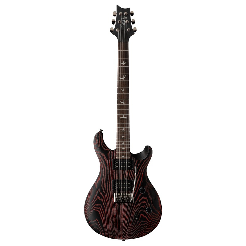 PRS SE SWAP ASH CE 24 Sandblasted Limited Edition Electric Guitar (Sandblasted Red)