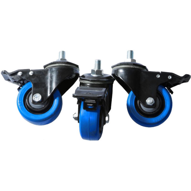 Triad-Orbit TC Dual-Locking Casters for T3 Stands (Set of 3)