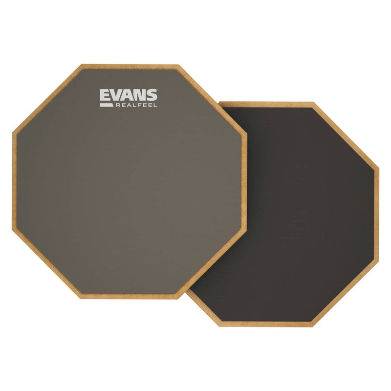 Evans RF12D RealFeel 2-Sided Practice Pad – 12”