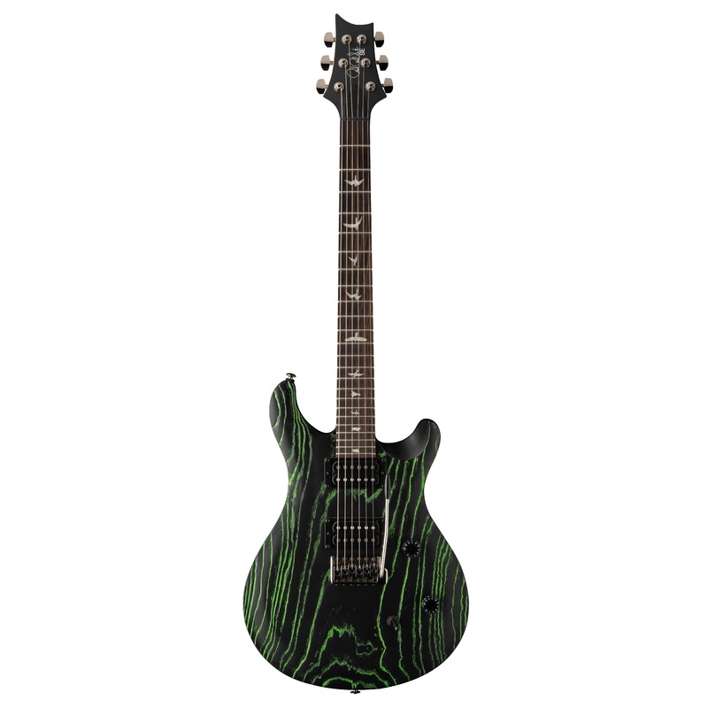 PRS SE SWAP ASH CE 24 Sandblasted Limited Edition Electric Guitar (Sandblasted Green)