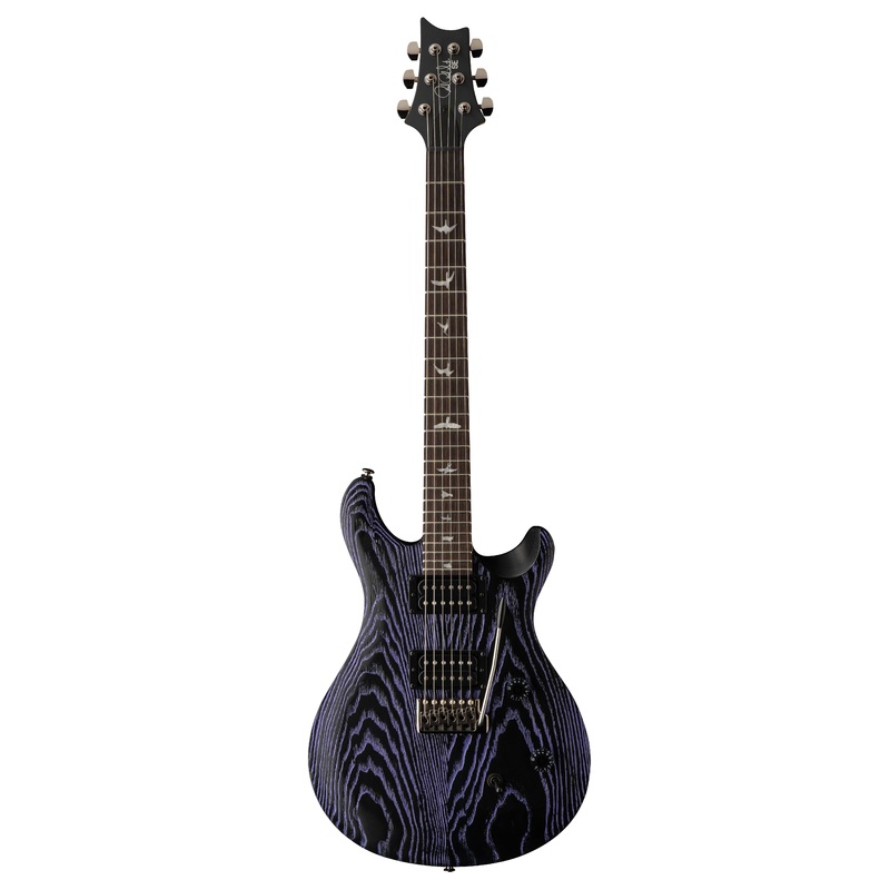 PRS SE SWAP ASH CE 24 Sandblasted Limited Edition Electric Guitar (Sandblasted Purple)