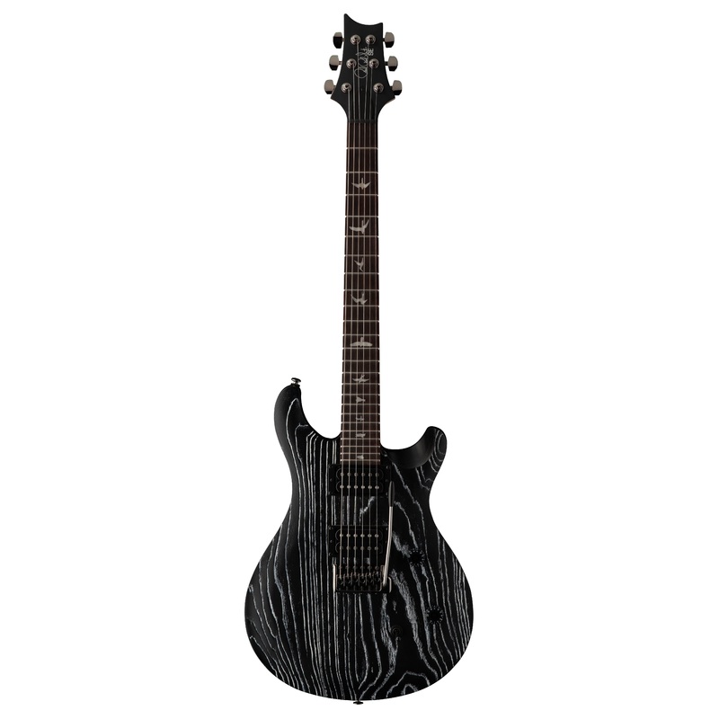 PRS SE SWAP ASH CE 24 Sandblasted Limited Edition Electric Guitar (Sandblasted White)