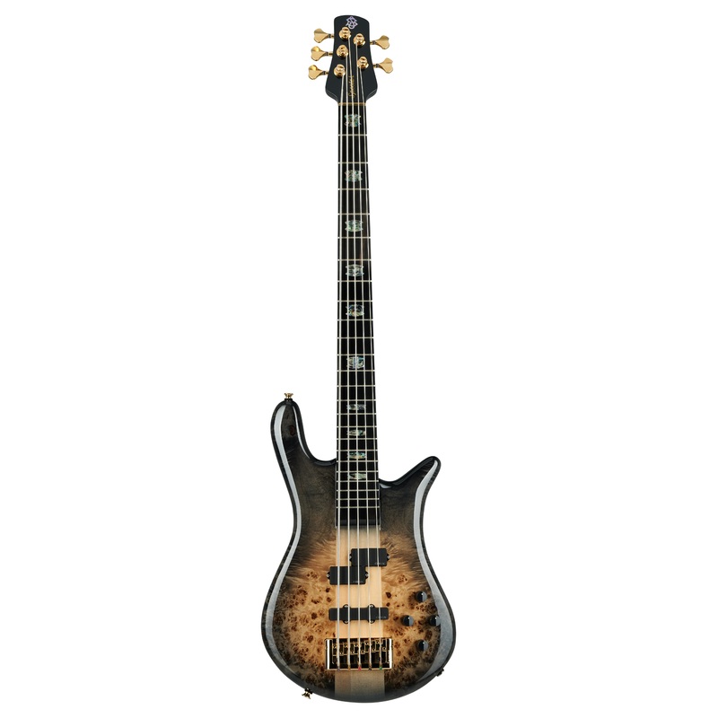 Spector EURO CST 5-String Electric Bass Guitar (Natural Black Burst Gloss)