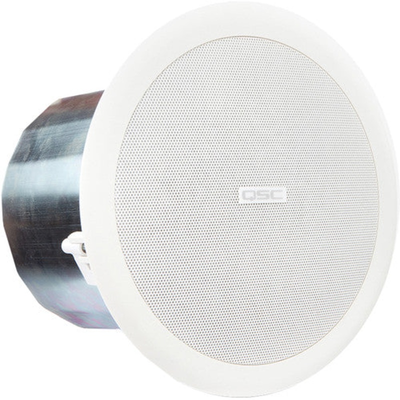 Q-SYS AC C6T Compact Ceiling Speaker (Pair) – 6″