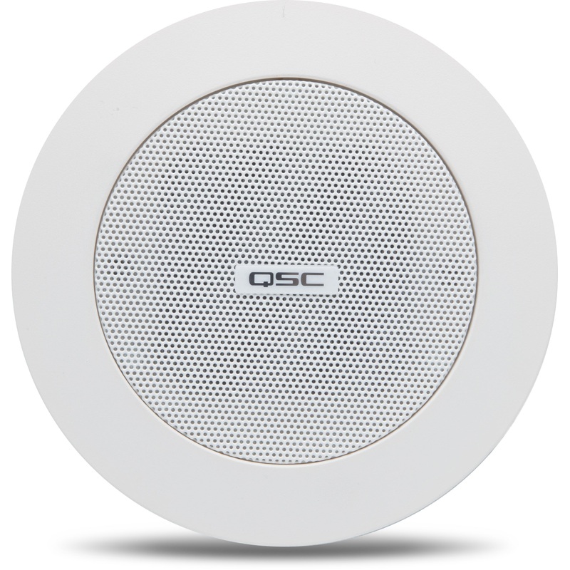 Q-SYS AD-C.SAT-WH Ceiling Satellite Speaker (Pair) – 2.75″