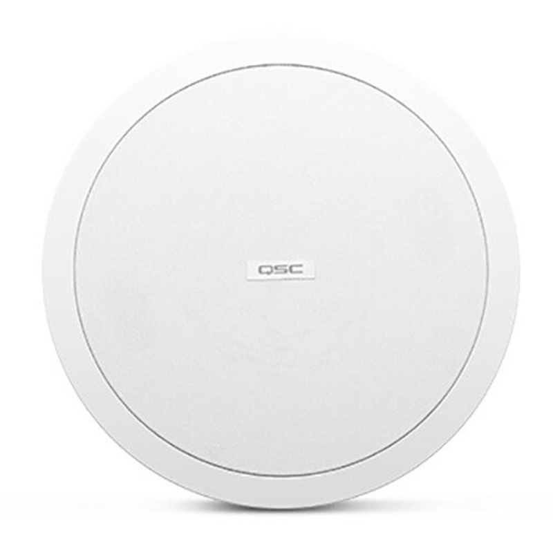 Q-SYS AD-C6T-HC Ceiling Mount Speakers (Pair, White) – 6.5″