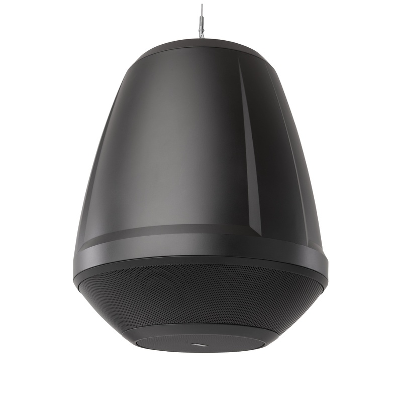 Q-SYS AD-P.HALO-BK Full Sound Pendant Speaker – 6.5″
