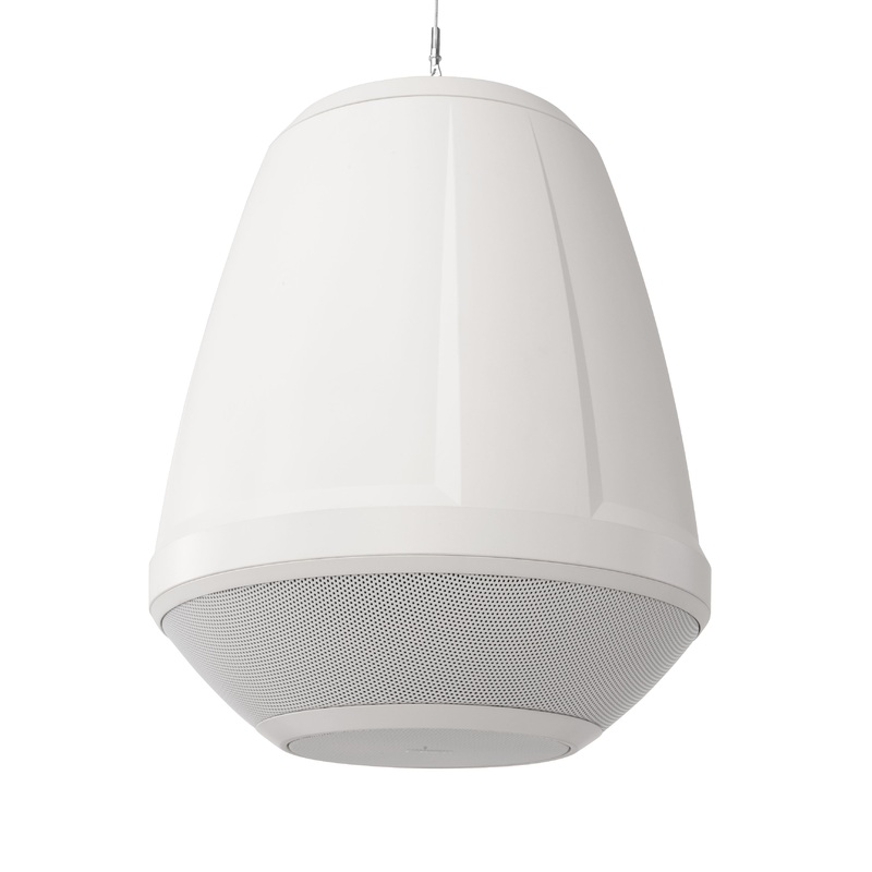 Q-SYS AD-P.HALO-WH Full Sound Pendant Speaker (White) – 6.5″