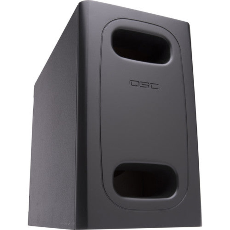 Q-SYS AD-S.SUB-BK Surface Subwoofer (Black) – 6.5″