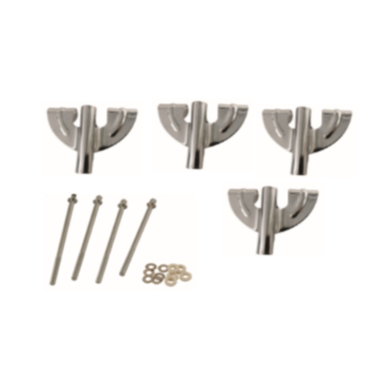Westbury WDP-BDCS4PK Standard Bass Drum Claw Set – 4 Pack