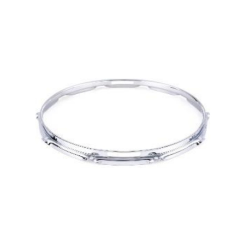 Westbury WDP-TFH14SS-10H Triple Flange Steel 2.3mm Hoop Snare Side (Chrome) – 14″/10 Holes