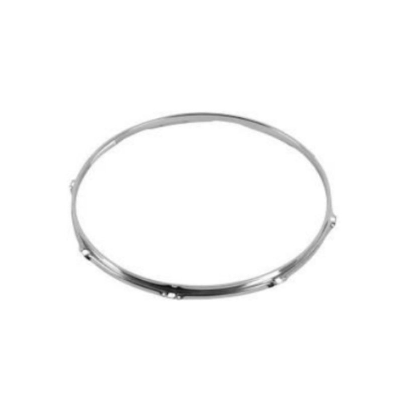Westbury WDP-TFH14SS-8H Triple Flange Steel 2.3mm Hoop Snare Side (Chrome) – 14″/8 Holes