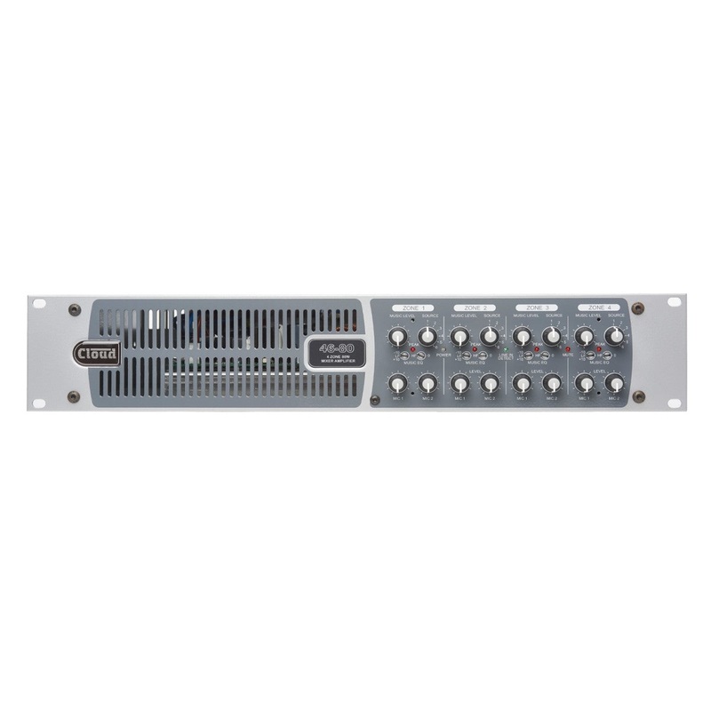 Cloud Electronics 46-80T 4 Zone Integrated Mixer Amplifier