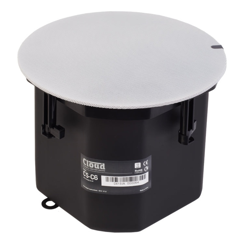 Cloud Electronics CS-C6W Ceiling Speaker (White) – 6″