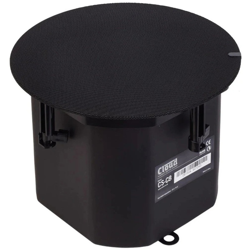 Cloud Electronics CS-C8B Ceiling Speaker (Black) – 8″