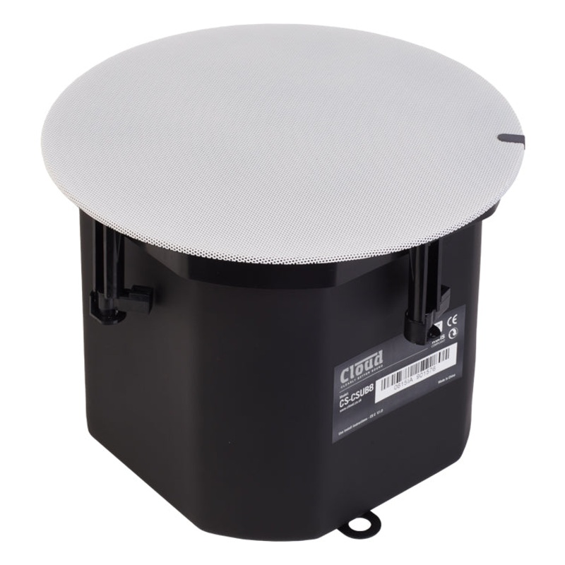 Cloud Electronics CS-CSUB8W Ceiling Subwoofer Speaker (White) – 8″