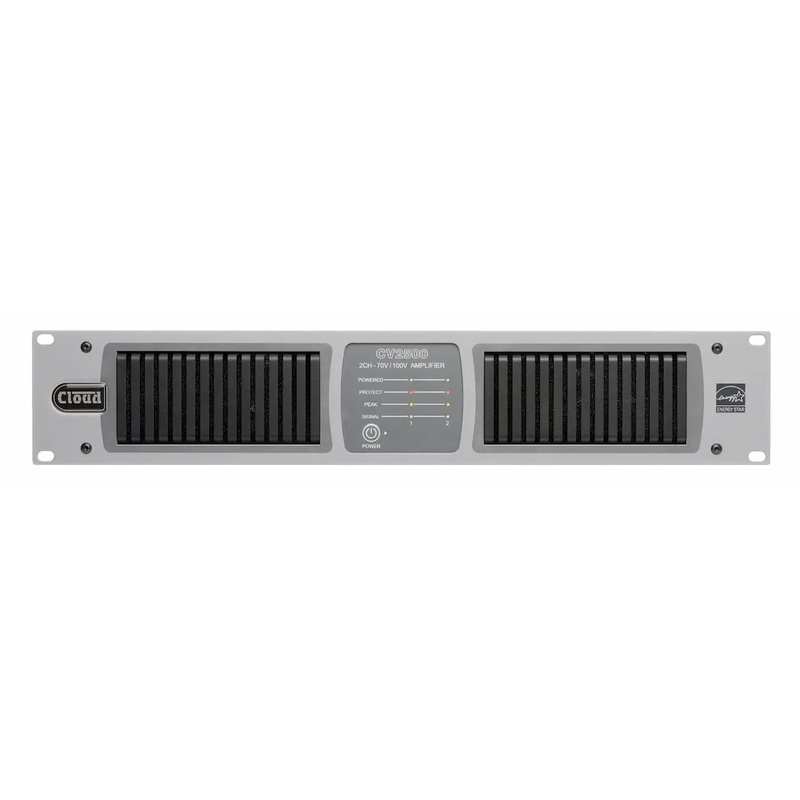 Cloud Electronics CV2500 2 Channel Digital DSP Amplifier