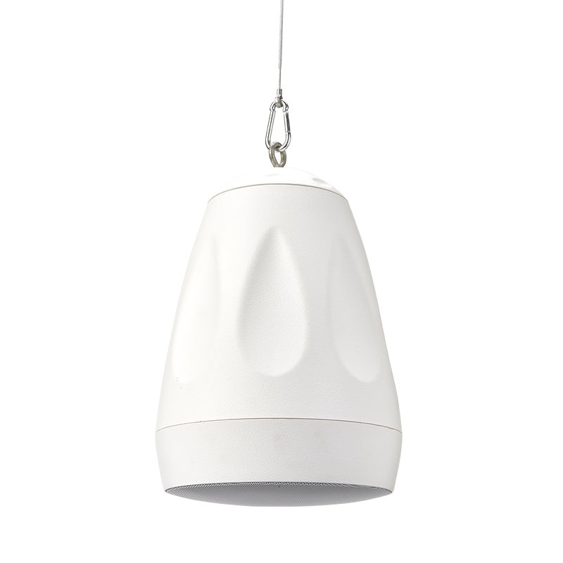 Cloud Electronics CVS-P42TW Pendant Speaker (White) – 4.5″