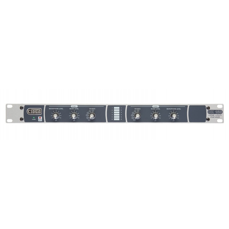 Cloud Electronics CX163 2 Zone Audio Mixer