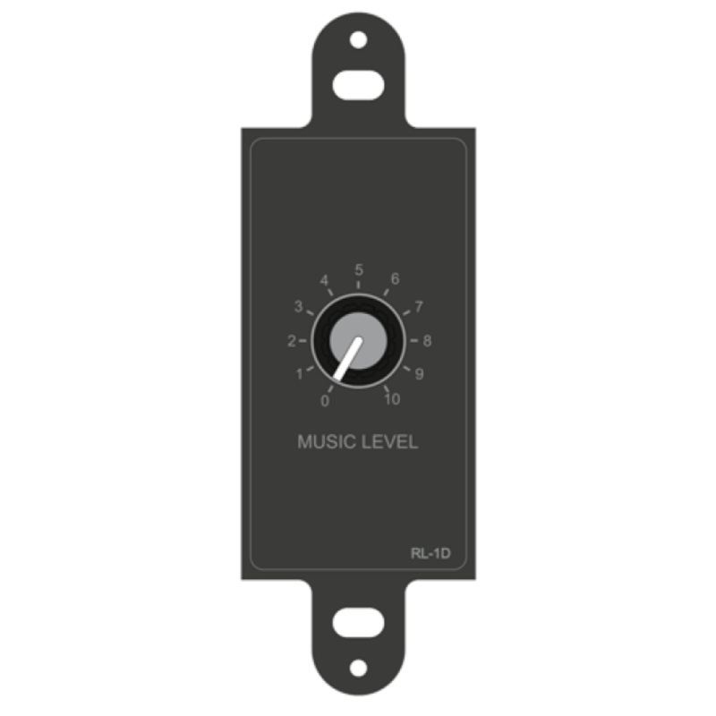 Cloud Electronics RL-1DB Remote Volume Level Control (Black)