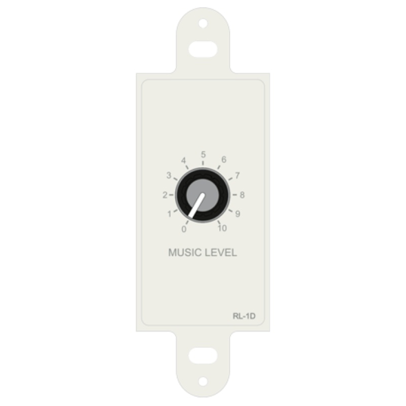Cloud Electronics RL-1DW Remote Volume Level Control (White)