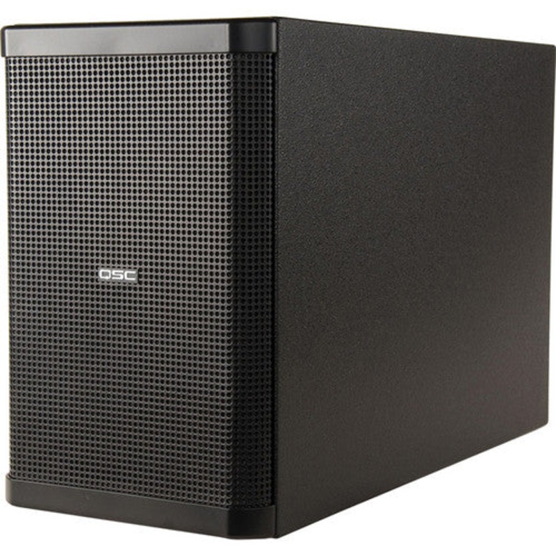 Q-SYS AD-S28TW-B Passive Subwoofer (Black) – 8″