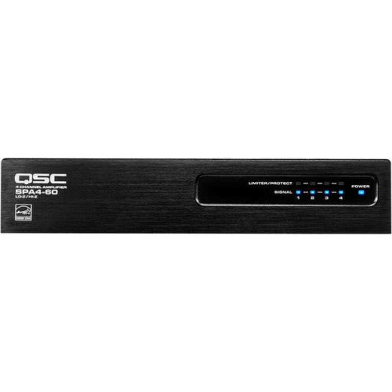 Q-SYS SPA4-60 4 Channel Power Amplifier – 60W