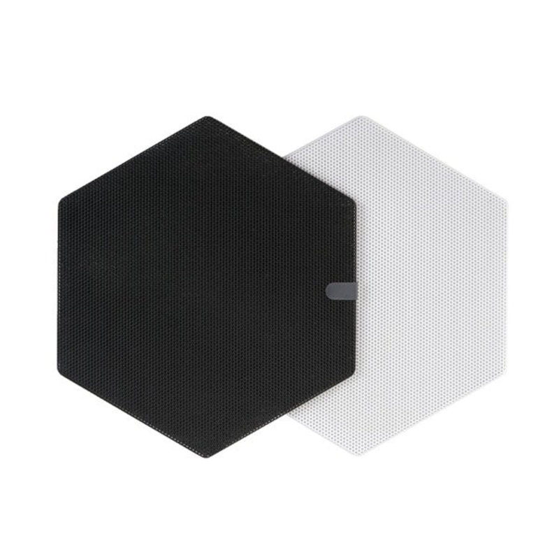 Cloud Electronics CS-3HEXGRILL-W Hexagonal Grille for Ceiling Speaker (White) – 3″