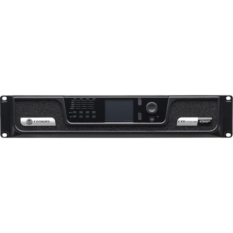 Crown CDi 4|300BL 4-Channel DriveCore Series Power Amplifier with BLU Link (300W)
