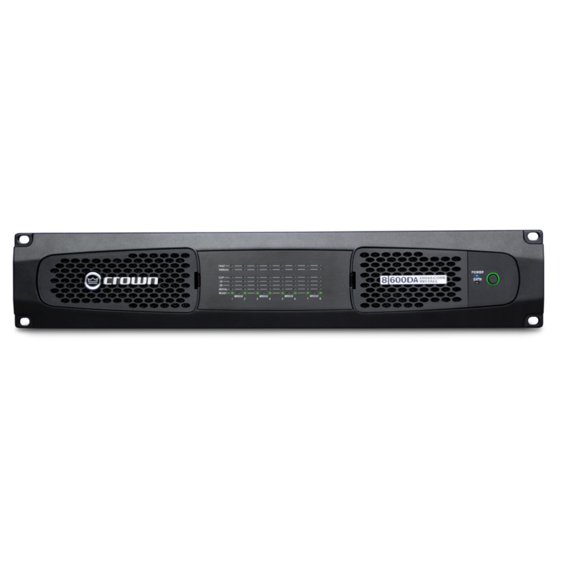 Crown DCi 8|600DA 8-channel DriveCore Amplifier with Advanced DSP and DANTE (600W)