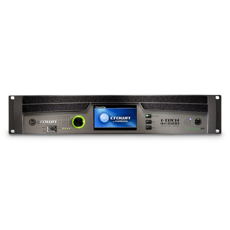Crown IT4X3500HDB 4000W 4-Channel Amplifier (Binding Post Version)