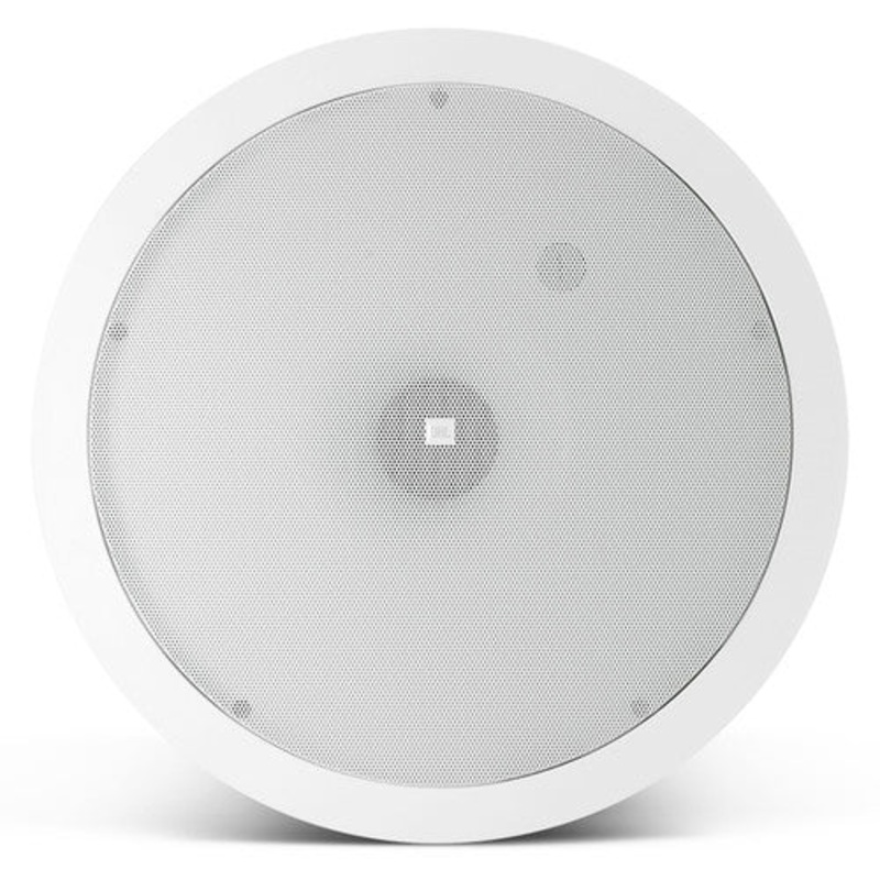 JBL CONTROL-19CST In-Ceiling 70V/100V Installation Subwoofers (Pair, White) – 8″