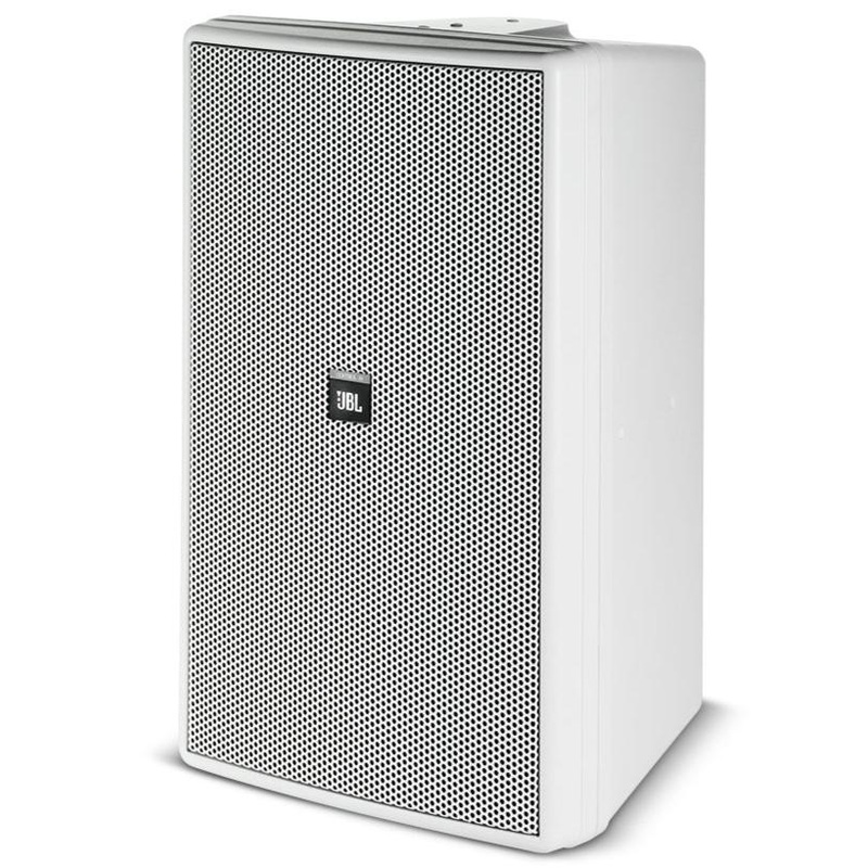 JBL CONTROL-30-WH Three Way Coaxial Surface Speaker (White) – 10″