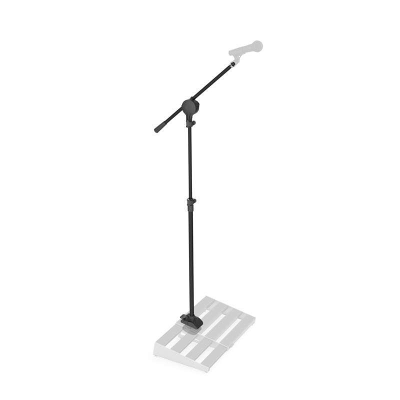D’Addario XPND Pedal Board Mic Stand (Black)