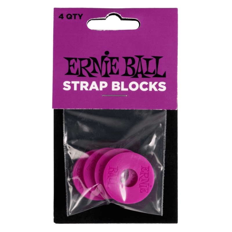Ernie Ball 5618EB Strap Blocks (Purple)
