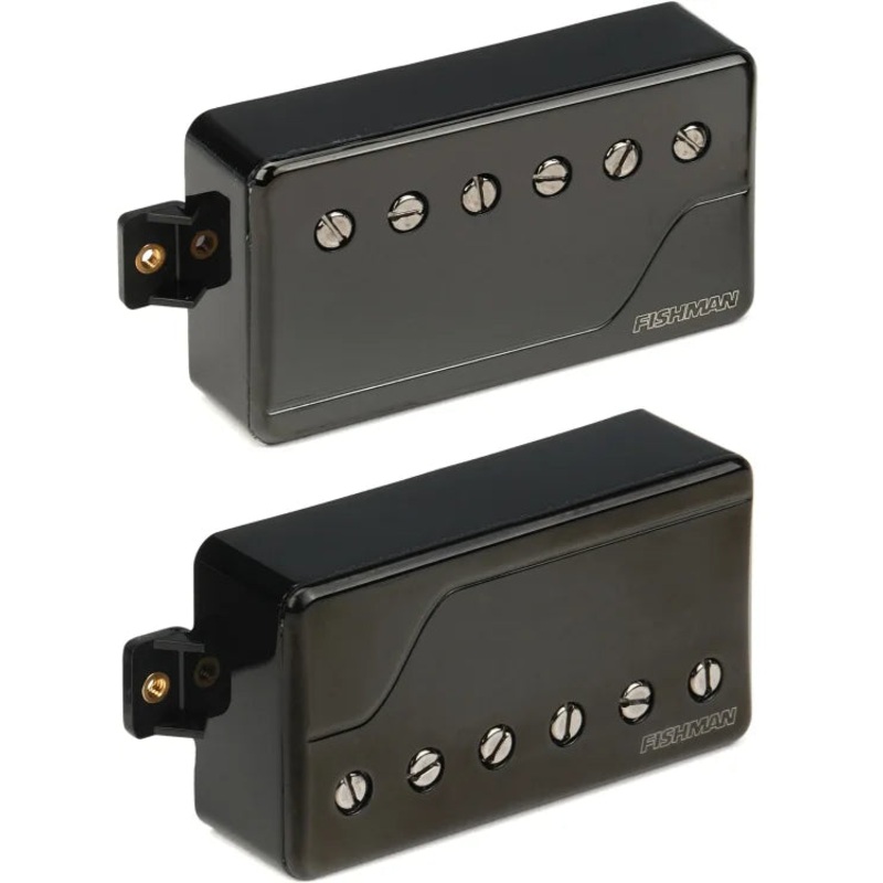 Fishman PRF-CS6-WB2 Fluence Will Adler Active Signature 2-Piece Pickup Set (Black Nickel)