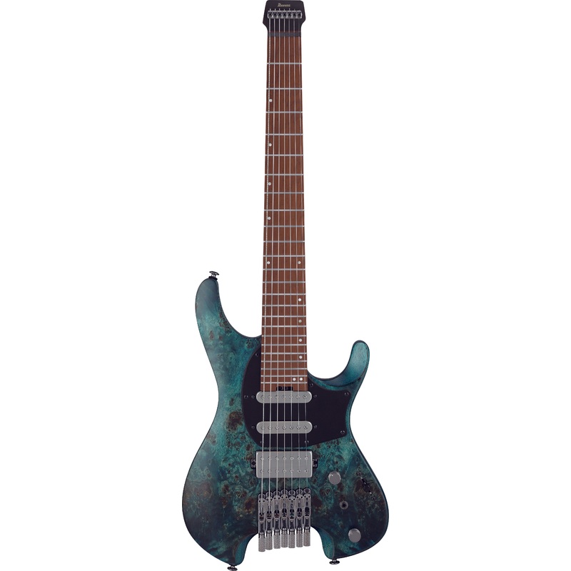 Ibanez Q547PBCOL Headless Electric Guitar (Cosmic Blue Low Gloss)