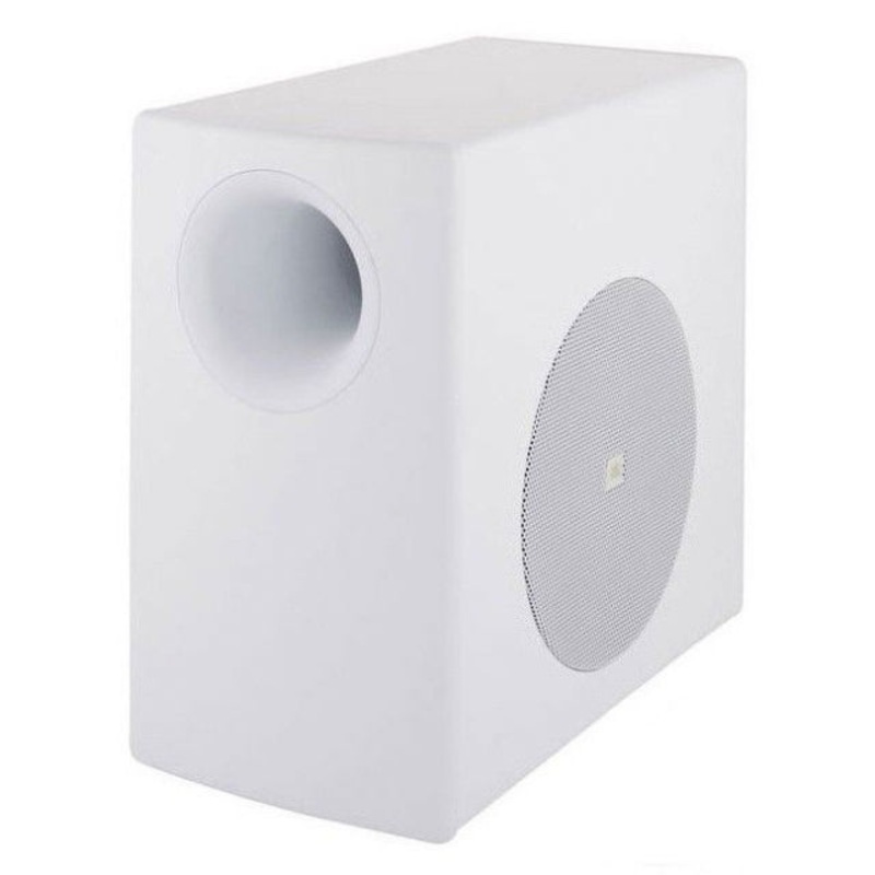 JBL CONTROL-50S/T-WH Subwoofer for Loudspeaker System (White) – 8″